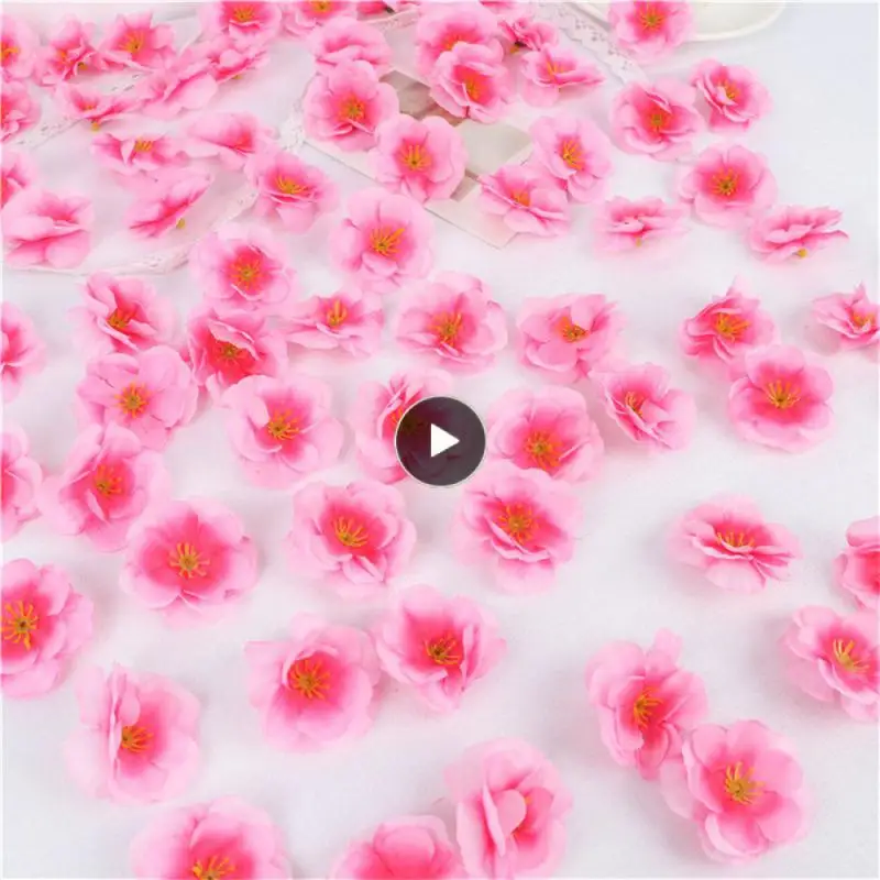 

Beautiful Selection Artificial Rose Flowers Variety Colors Romantic Peach Blossom Simulation Petals High Simulation