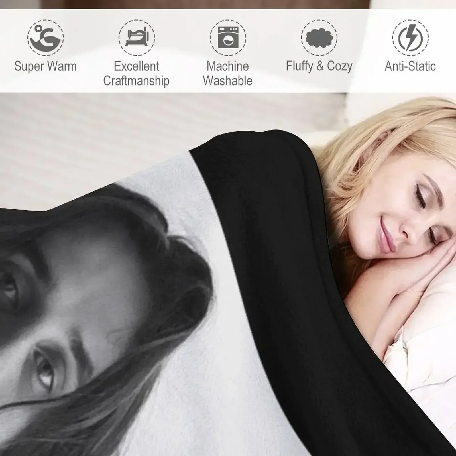 Pouya Throw Blanket Shaggy Beach Sofa decorative Blankets