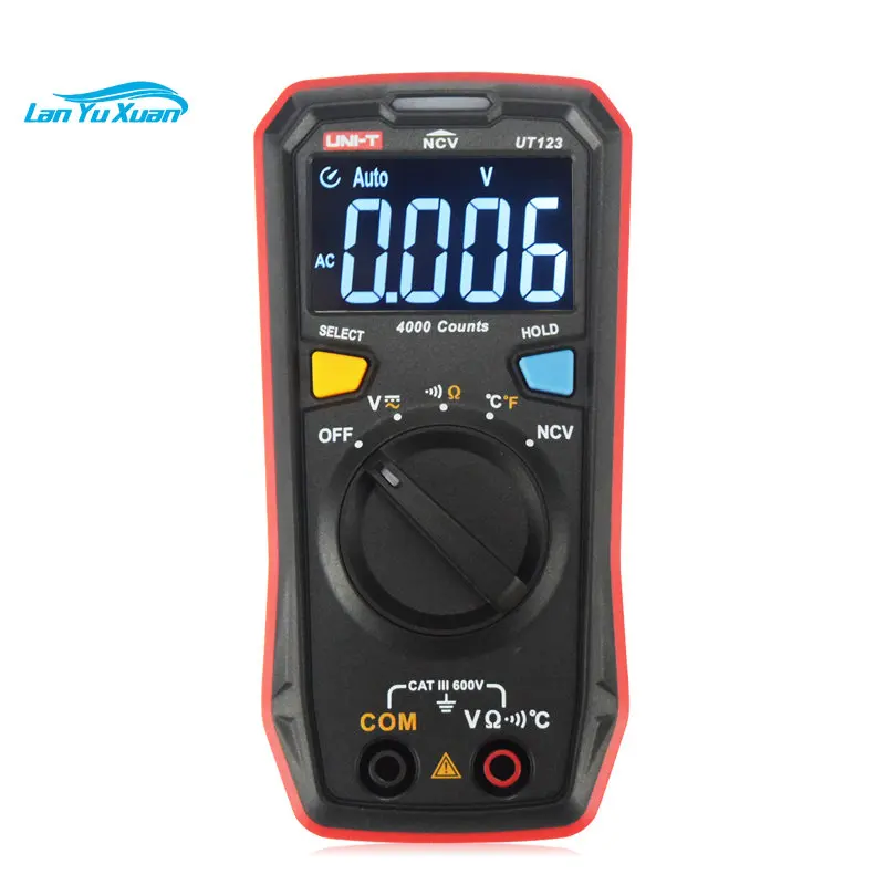 

Ulid UT123 multimeter digital high-precision automatic range universal meter pocket household