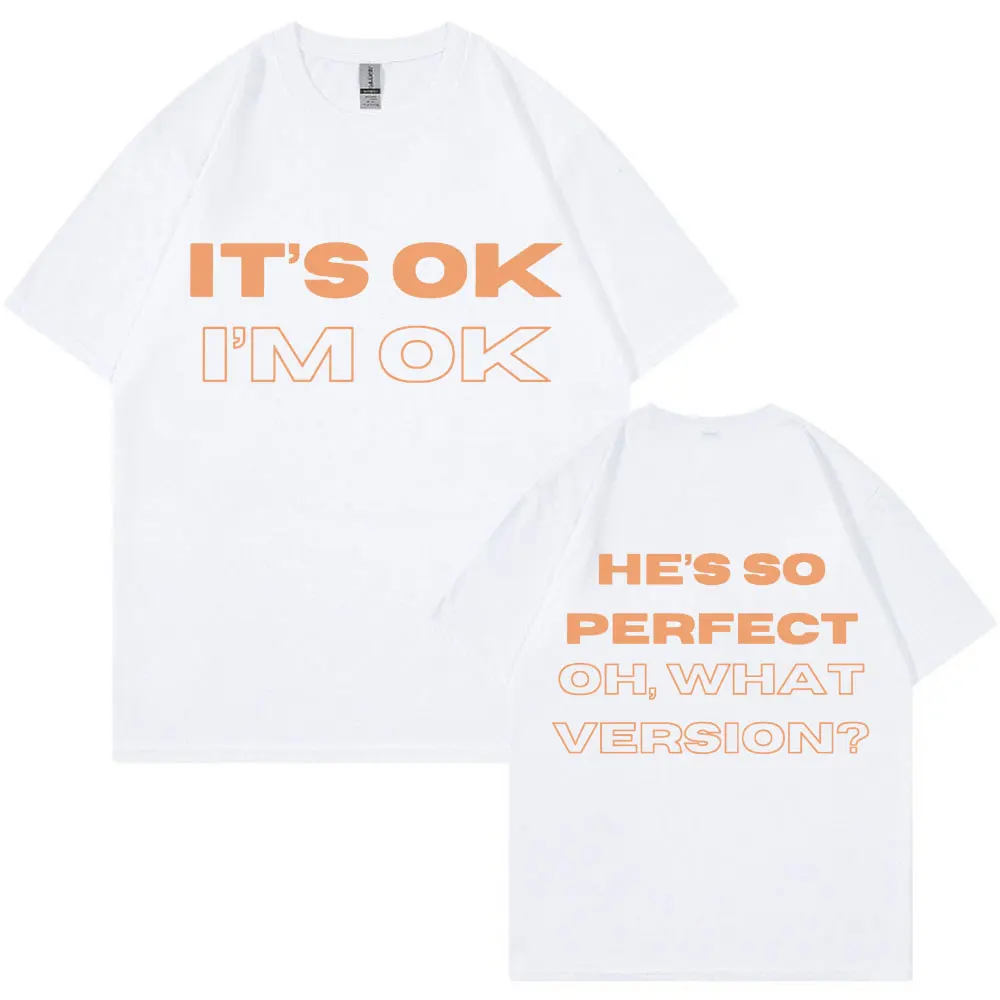 Футболка Singer Tate McRae It's Ok I'm Miss Possessive World Tour 2025 Футболки Мужчины Женщины Уличная