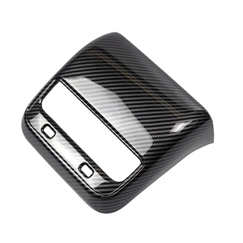 

1 X Car Rear Air Vent Outlet Outlet Frame Decoration Cover Trim For Tesla Model 3 Model Y High Quality Car Accessories