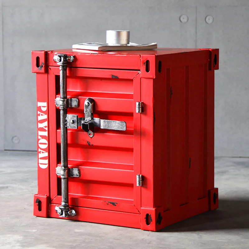 

Винтажный металлический индустриальный прикроватный столик, тематический контейнер для дивана, боковой журнальный столик, ночной столик для спальни, мебели для спальни