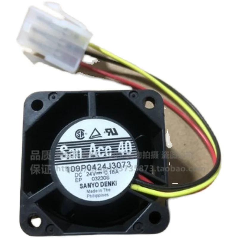 Ventilador de Refrigeração Fãs 109p0424j3073 Dc24v 0.18a 4cm 40 Mmservidor