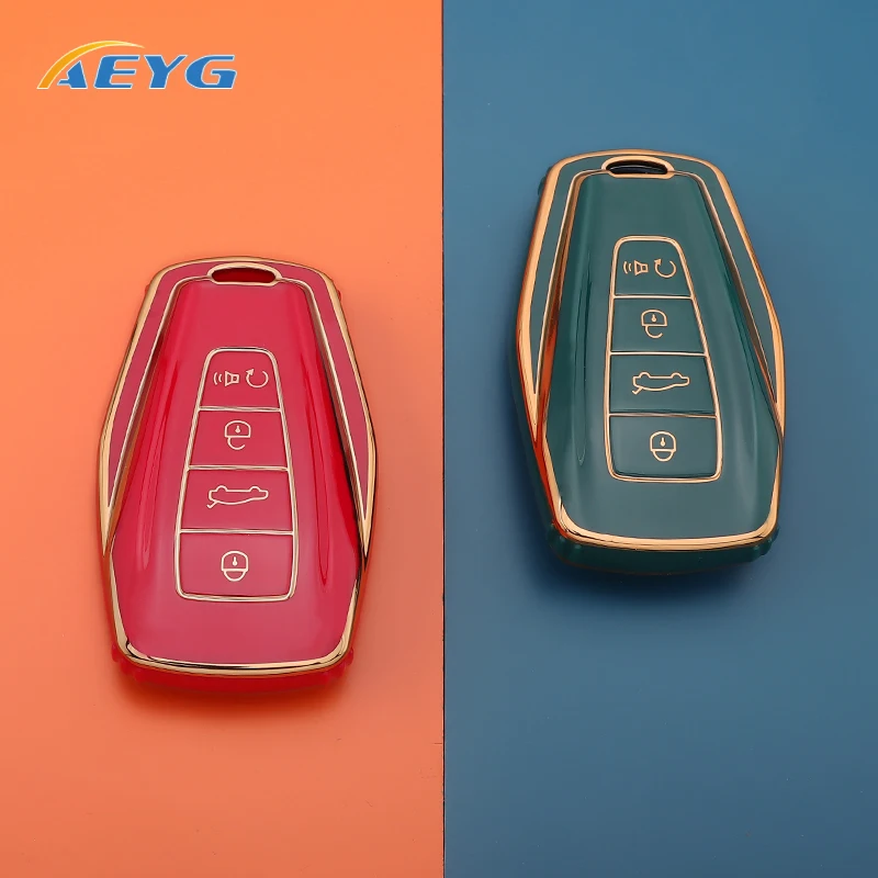 

TPU Car Remote Key Case Cover Shell Fob For Geely Emgrand X7 EX7 X6 GX7 SUV GT GC9 Coolray Borui NL3 Atlas Boyue Car Accessories