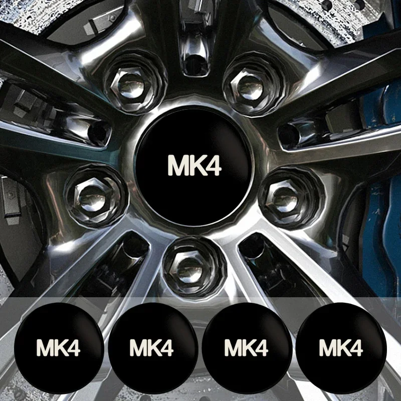 4 шт. 56/60/65 мм наклейки на центр колеса автомобиля для MK4 логотип POLO Passat Santana Jetta MK6 MK7