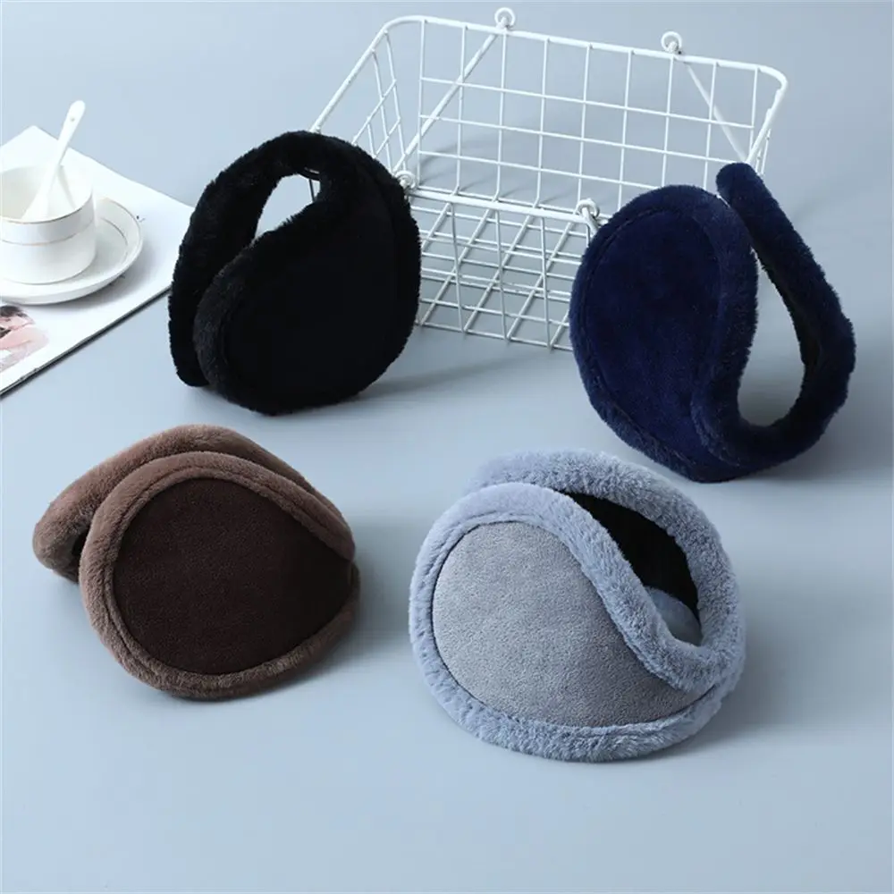 

Unisex Winter Earwarmers Mens Earmuffs Thicken Plush Ear Muffs Warmer