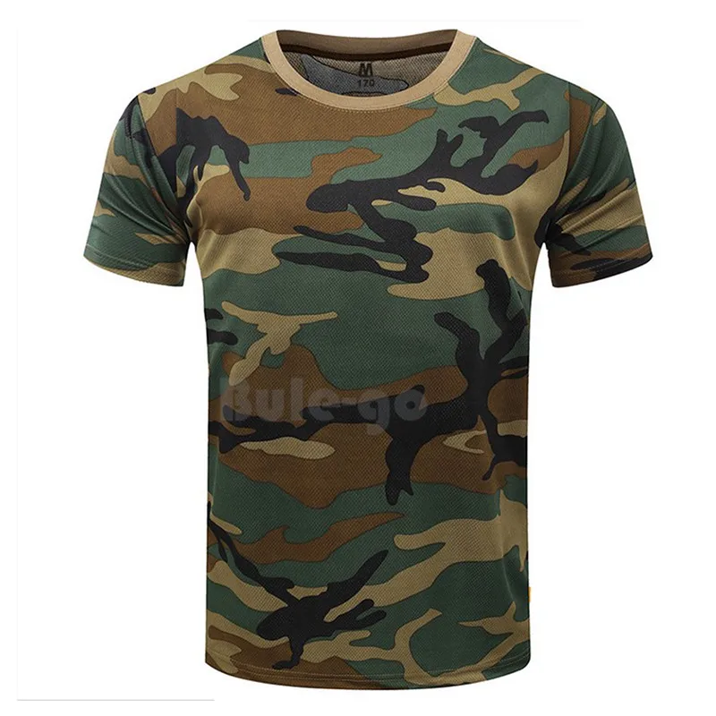 Outdoor hunting camouflage shirt men's army tactical combat breathable shirt sports camouflage hunting camping shirt