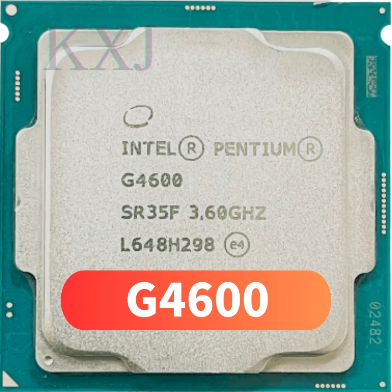 

Процессор Intel Pentium G4600 g4600 CPU LGA 1151-land FC-LGA 14 нанометров двухъядерный процессор с возможностью работы