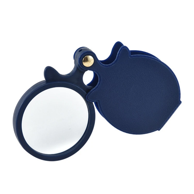 

Folding Pocket Magnifying Glass Mini Pocket Magnifier 10X Folding Pocket Magni
