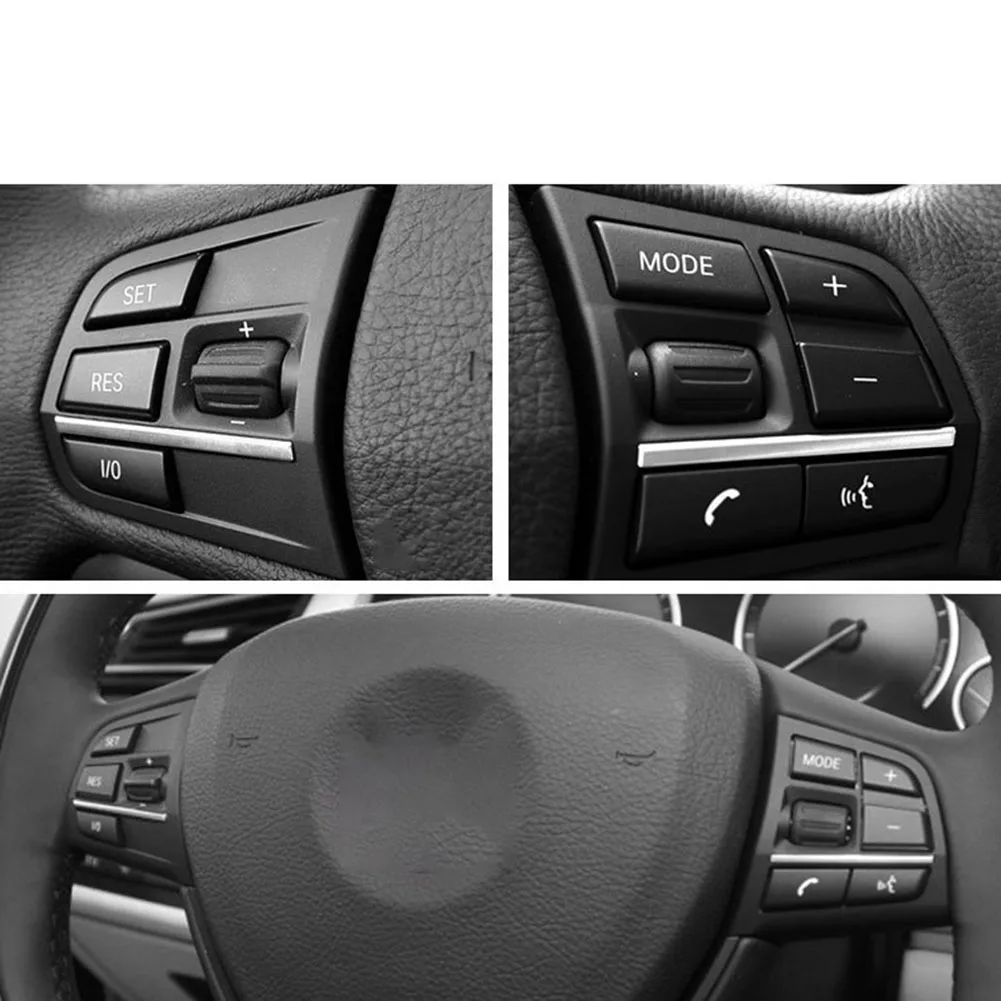 

None Button Truck 2Pcs Replace Trim Parts For BMW F10 GT F02 Interior Accessories Switch Button 100% Brand New