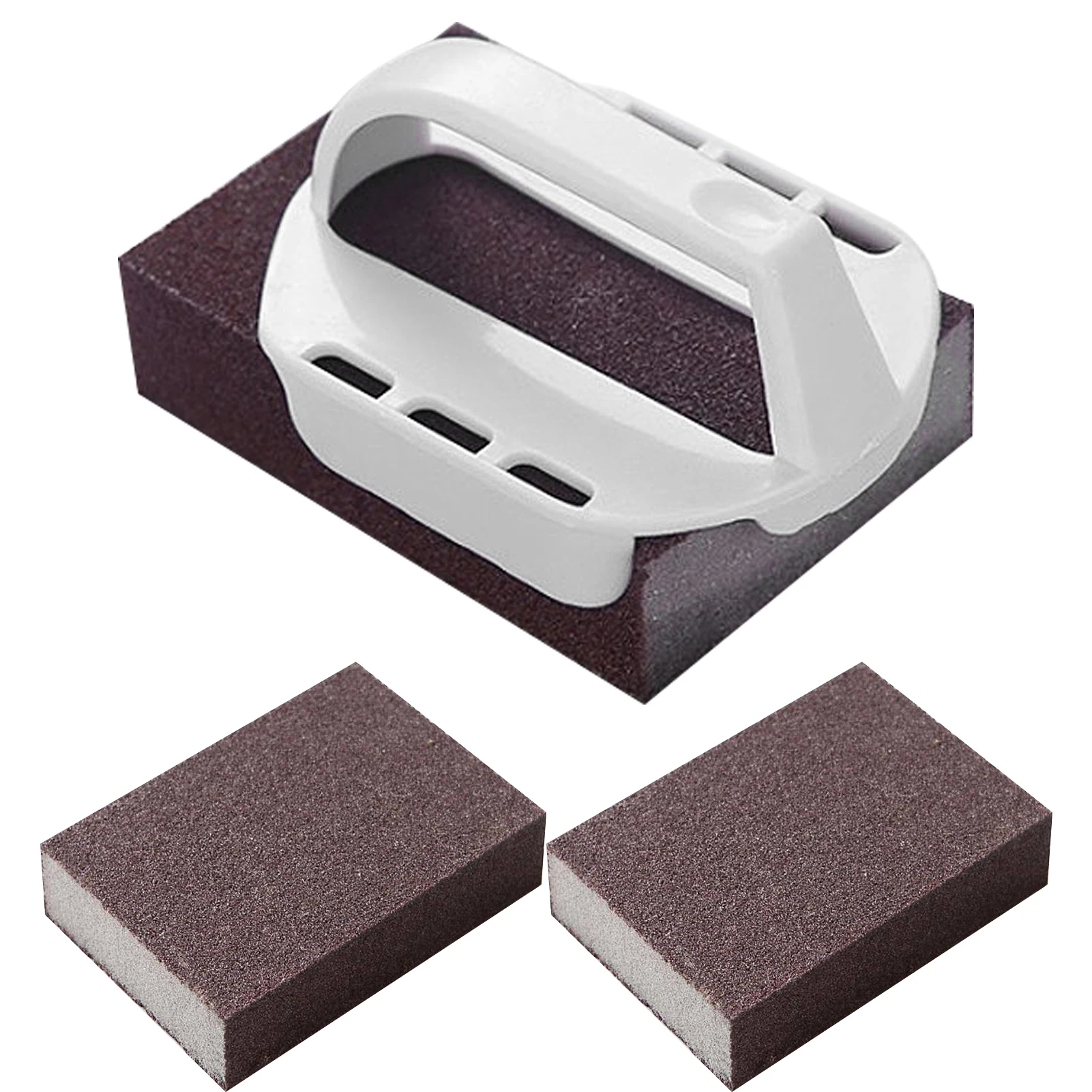 

Emery Sponge Brush Nano Carborundum Sponge Kitchen Rust Cleaning Tool Rust Removal Brush Pot Artifact Double-Sided Available