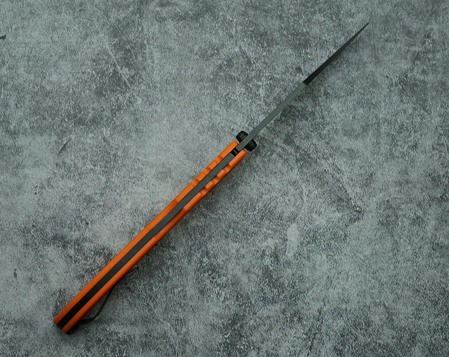 Новый складной нож LEMIFSHE с изображением сломанного черепа лезвие Марка XHP Ручка G10