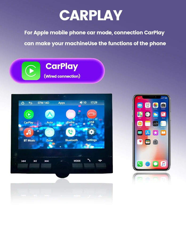 

Морская стереосистема 5 "7" подходит для наружной сауны внедорожников, Bluetooth MP5-плеера и мультимедийной системы.