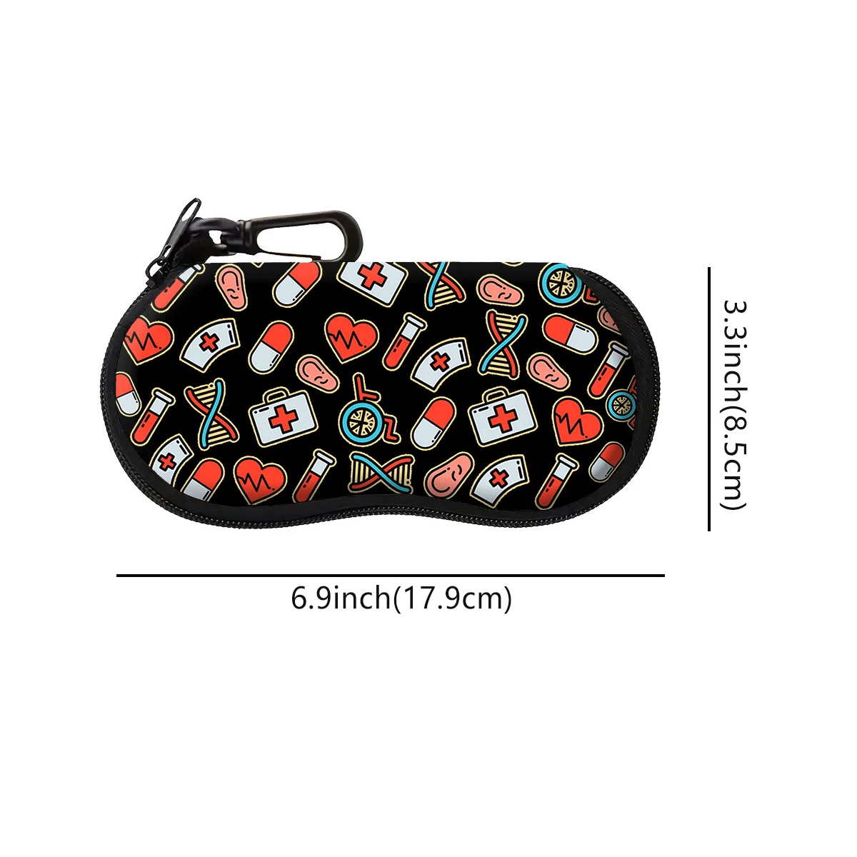 Медицинская головоломка с аутизмом тканевая коробка для очков сумки из мягкой