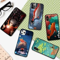 big fish begonia chinese anime phone case for iphone 12 11 13 7 8 6 s plus x xs xr pro max mini shell