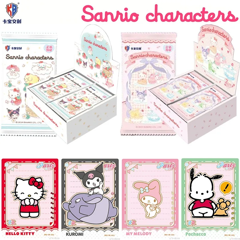 Оригинальная карта KABAO Sanrio милая курomi Hello Kitty SR блестящая мультяшная