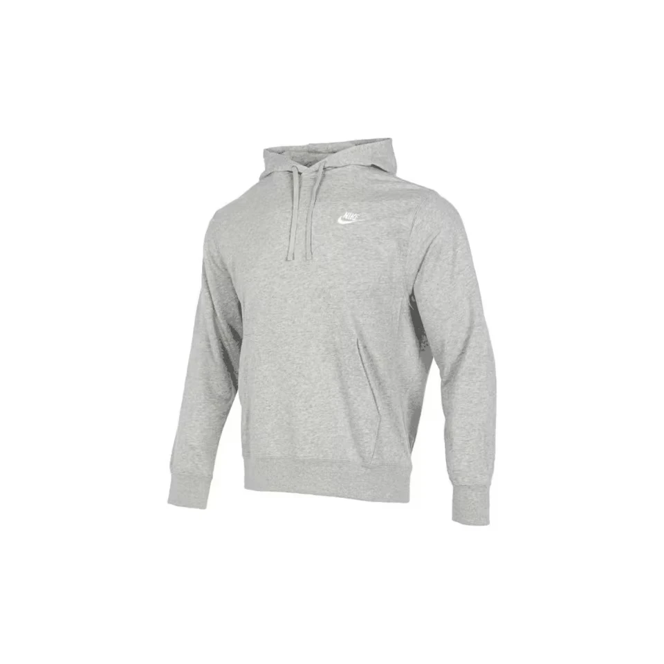 Мужская спортивная повседневная трикотажная толстовка черного и серого цвета