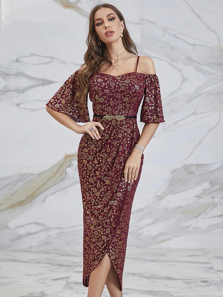 

TOLEEN Women Elegant Maxi Long Dresses 2022 Summer Luxury Sexy Floral Print Turkish African Evening Party Robe Vestidos Sundress