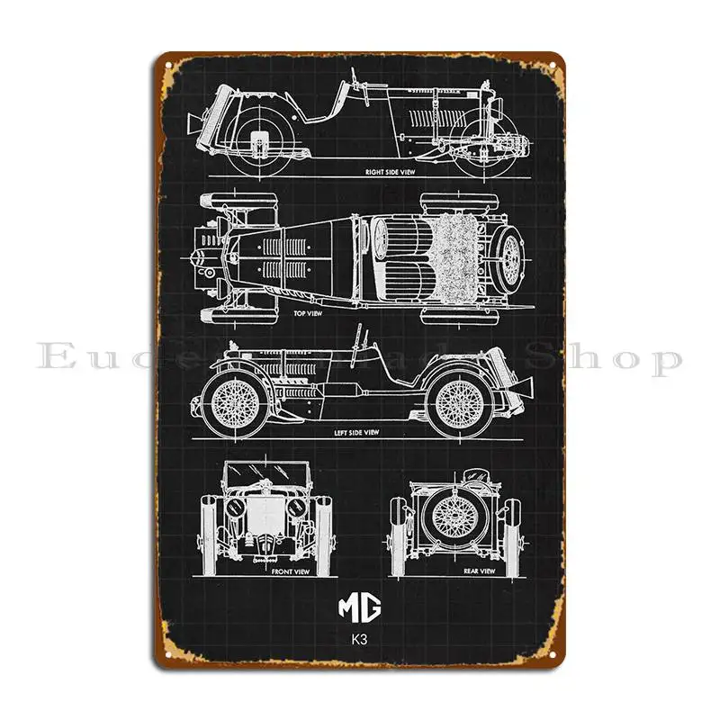 

Металлический знак Mg K3, печатная фотография клуба, картина для гостиной, жестяной знак, постер