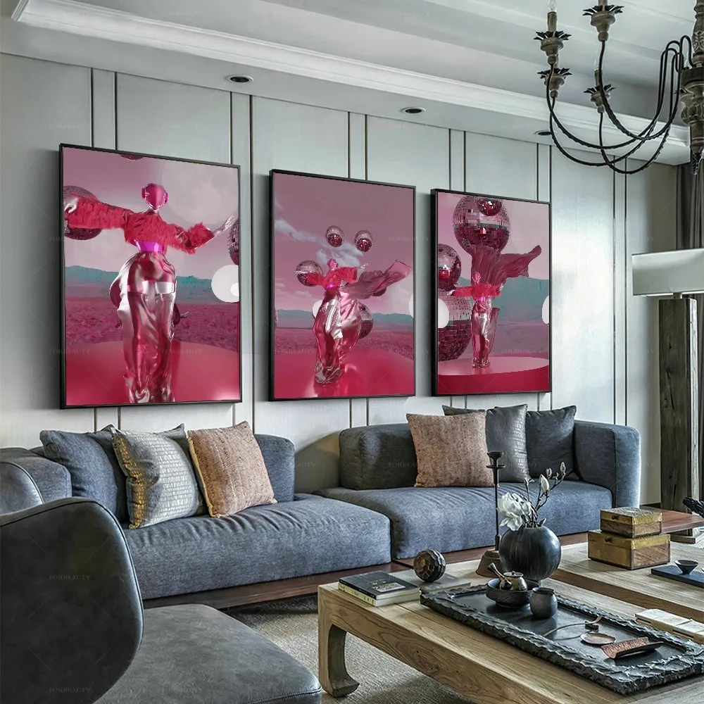 

Forbeauty, стеклянные шары и женские цифровые распылительные картины на холсте, можно использовать на улице, картины маслом для украшения ресто...