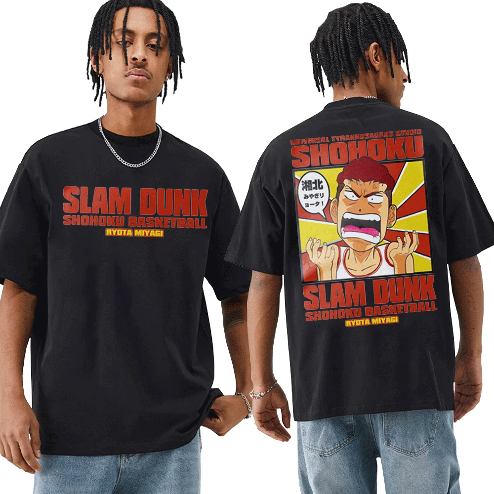 

Slam Dunk T Shirt High Quality Cotton EU Size Tee Shirt Anime T-shirt Comic Graphic Y2k T-shirts Short Sleeve Male Clothing Tops