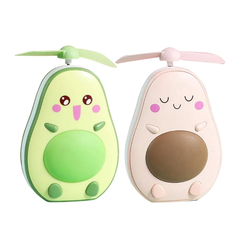 

Маленький Персональный охлаждающий вентилятор авокадо для дома, улицы, путешествий, летняя техника