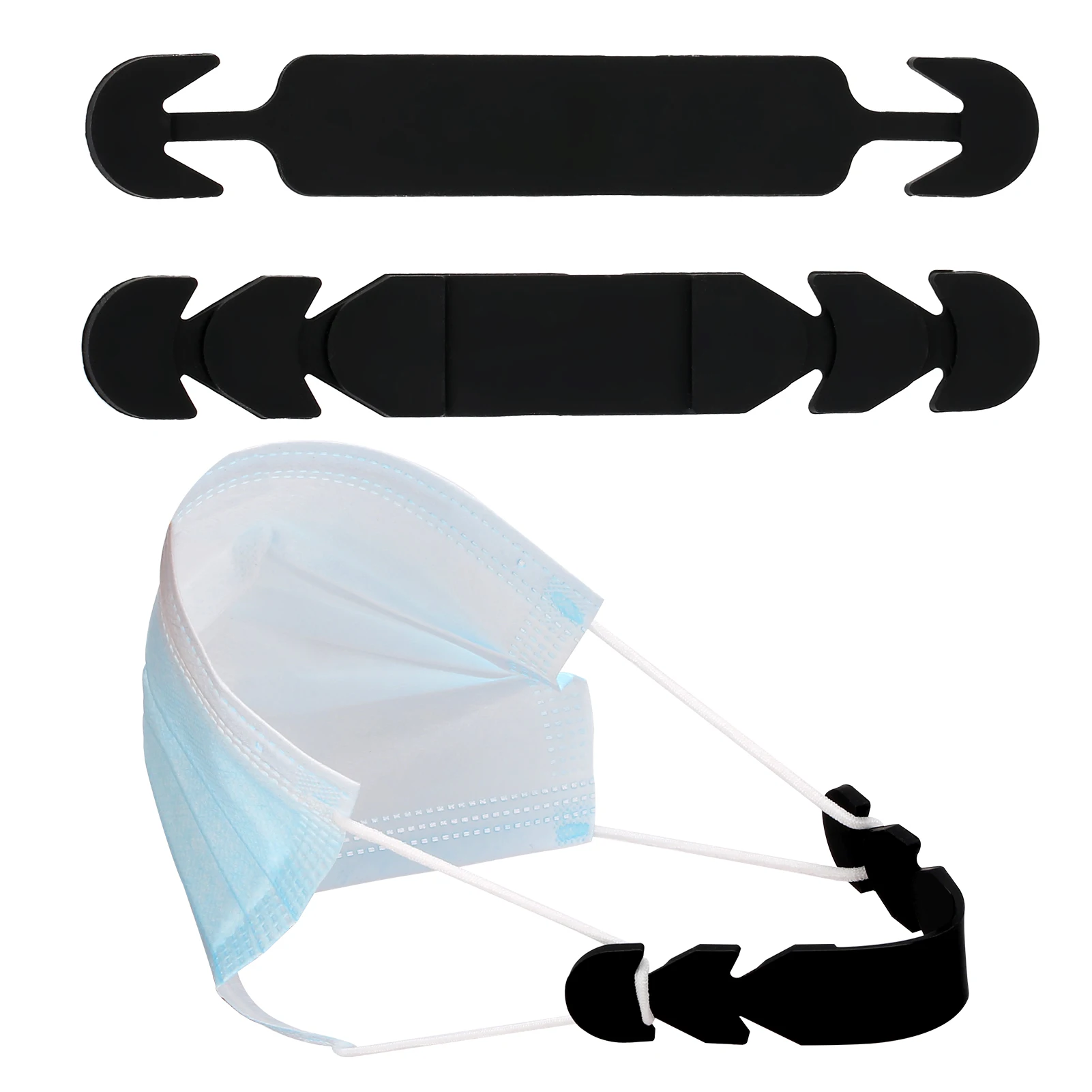 Quratz Nurse Watch for Women Gift Set Adjustable Mask Extension Belt Cute Smiling Clip-on Nurse Brooch Watch Mesa De Enfermera