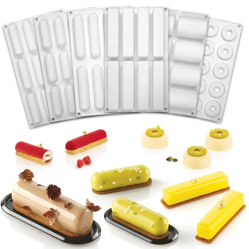 

29 Silicone Brownie Designer Hot Cake Mold Baking Pastry Chiffon Tools Mousse Mold Homemade Pan For Desserts