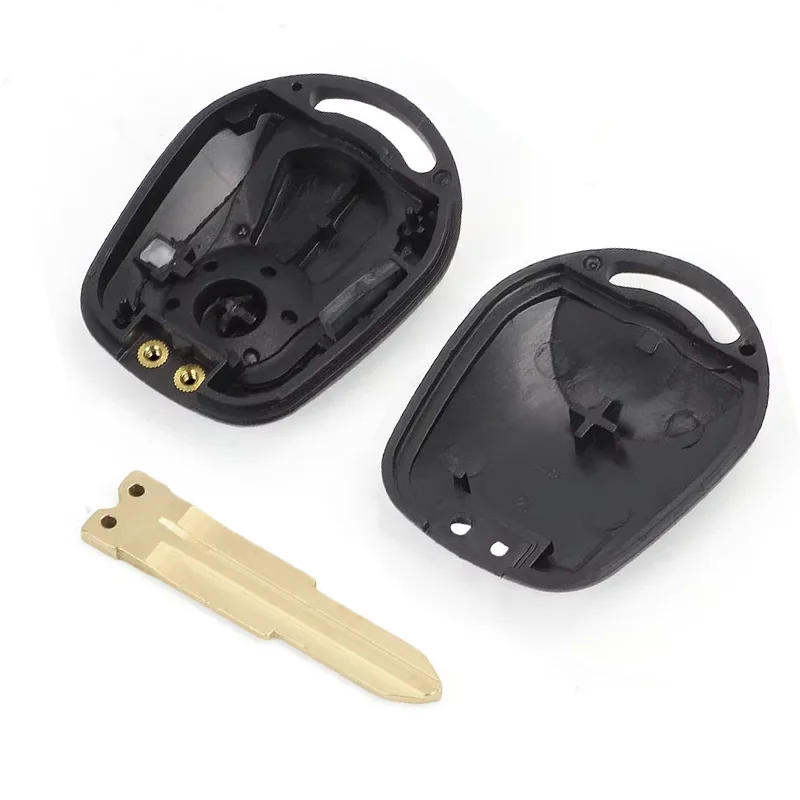 KEYECU 315 МГц/447/433,92 МГц 4D60, замена чипа, 2 кнопки, дистанционный автомобильный брелок для Ssangyong Actyon Kyron Rexton