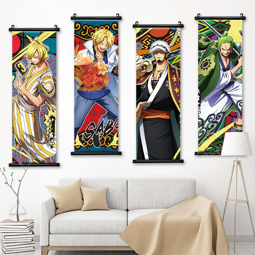 Картина на стену камадо танджиро рассекающий демонов |