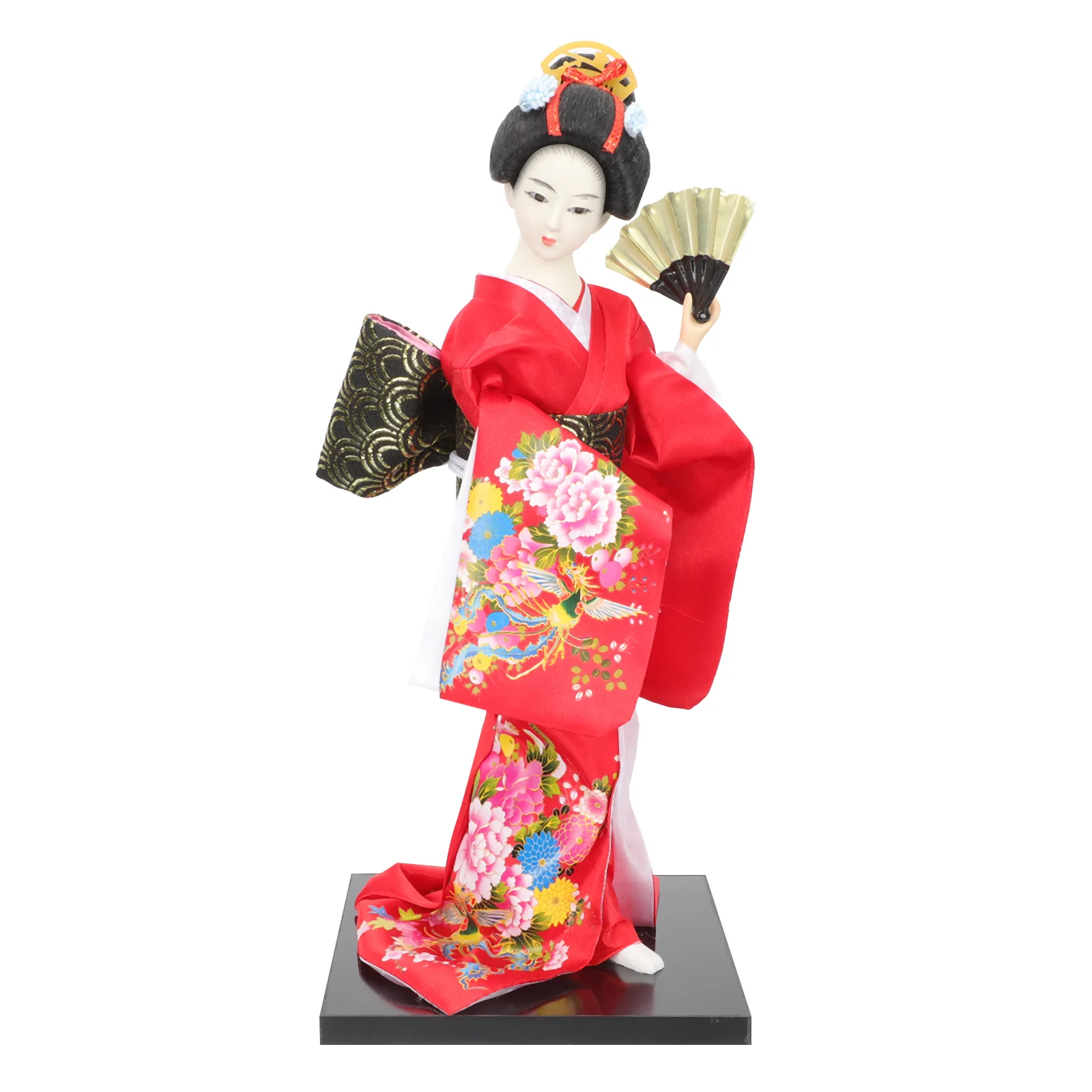 

Японское кимоно, статуэтка гейши, домашняя Скандинавская азиатская девушка Kokeshi, украшения из смолы, Настольная Восточная скульптура