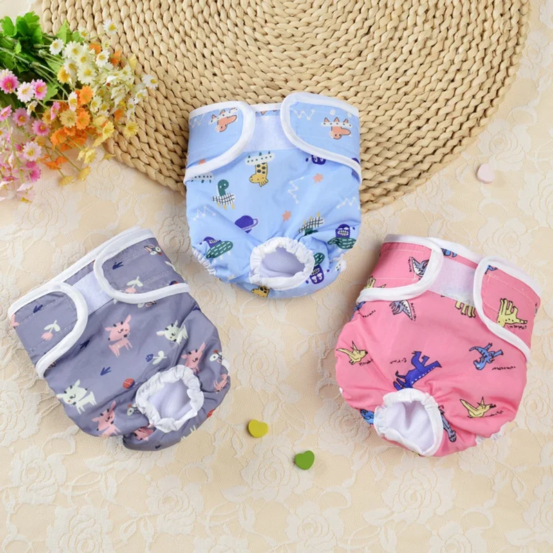 

Pet Diapers Panties for Dogs Waterproof Breathable Male Diapers for Dogs Nappies Dog Physiological Pants Pet Supplies