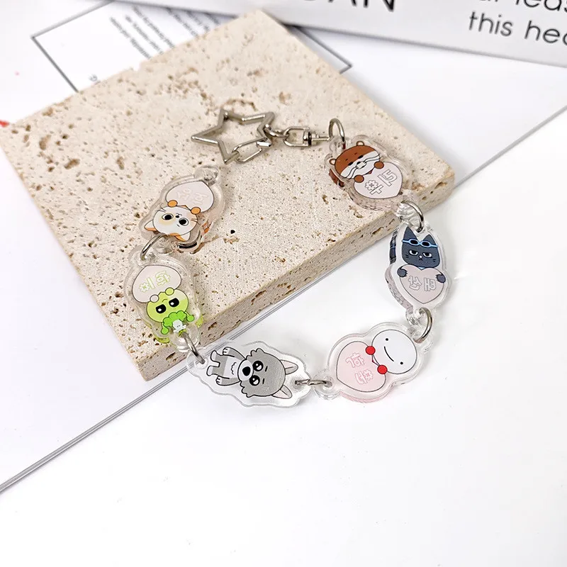 Kpop idol Boynextdoor BNEXDO акриловый брелок с подвеской милый мультяшный длинный для ключей