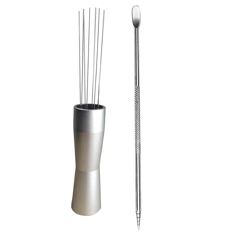 

Мешалка для кофе, ручной тампер для эспрессо, инструмент WDT, распределитель игл, устройство для перемешивания