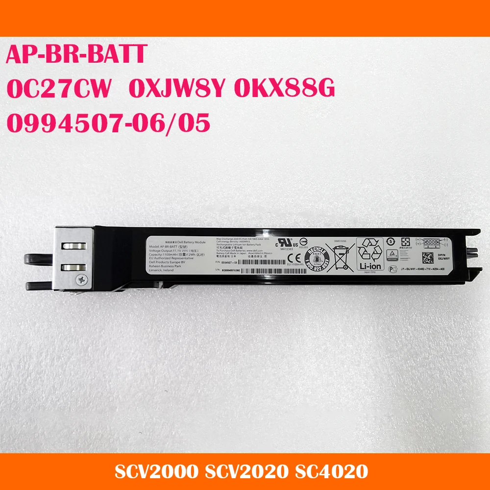 

AP-BR-BATT аккумулятор контроллера для DELL SCV2000 SCV2020 SC4020 0C27CW 0XJW8Y 0KX88G 0994507-06/05 оригинальное качество работает хорошо