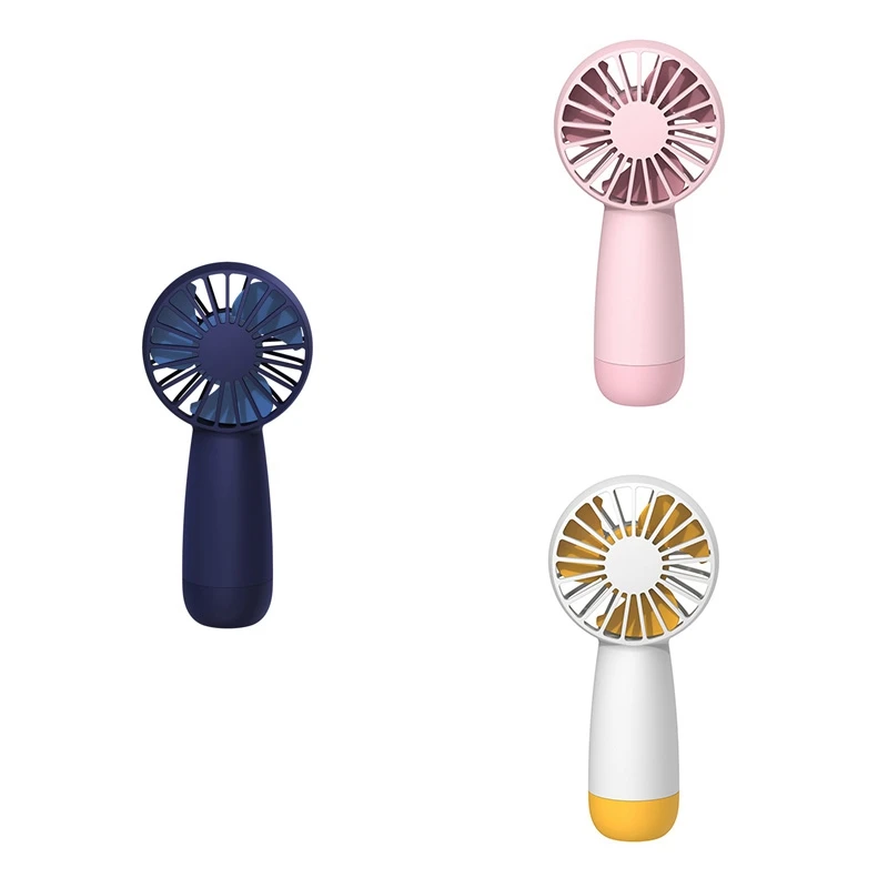 

Mini Battery Operated Fan, Portable Handheld Fan with Lanyard, Personal Pocket Fan Rechargeable Battery