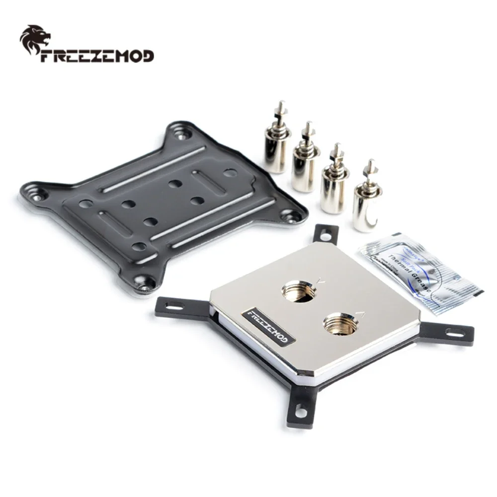 Водяной блок процессора FREEZEMOD для Intel LGA 115X 20XX медный процессор радиатор
