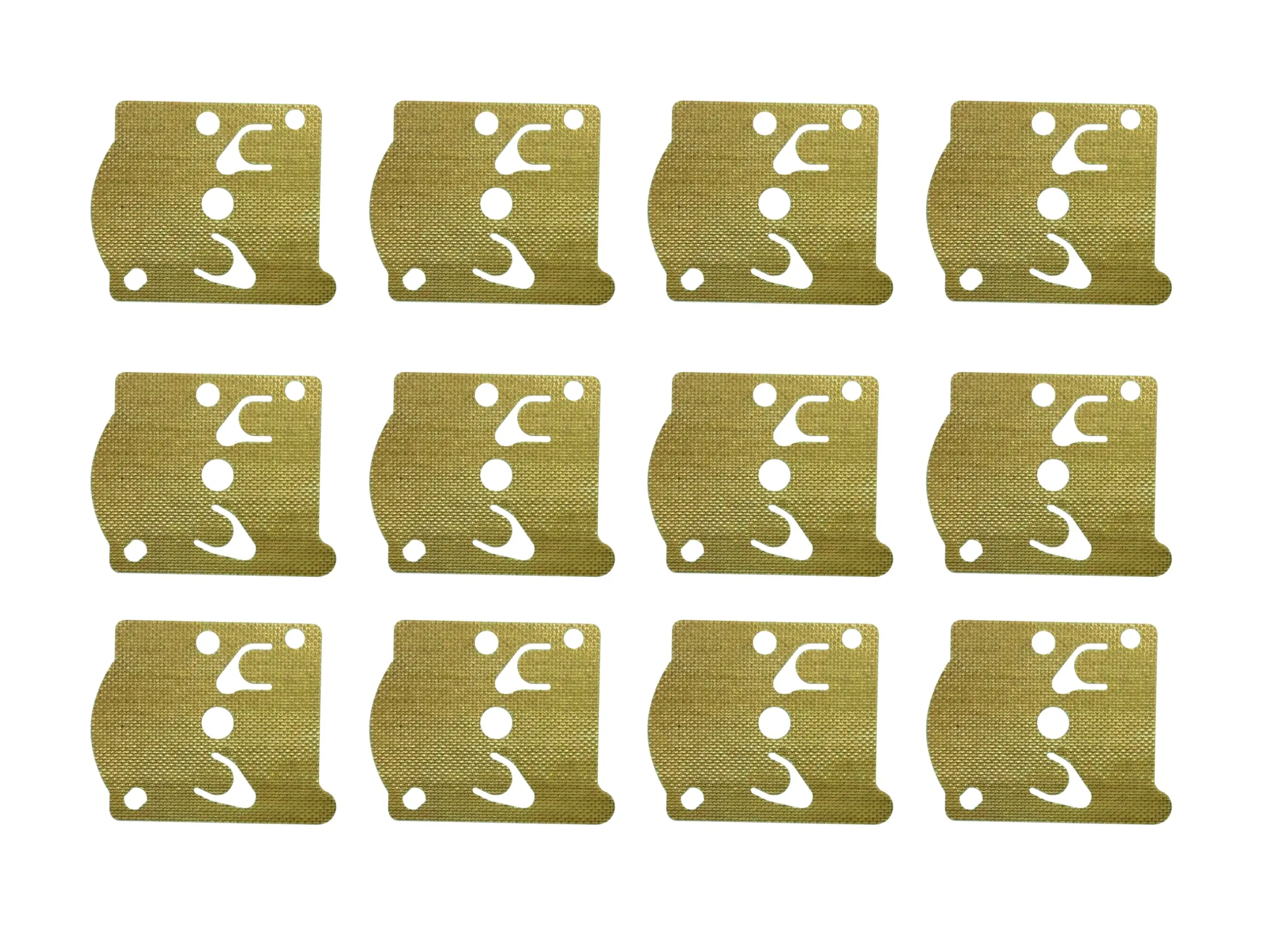 Диафрагма топливного насоса карбюратора C · T · S для карбюраторов Walbro WA WT Заменяет Walbro 95-118-8 (комплект из 12 шт.)