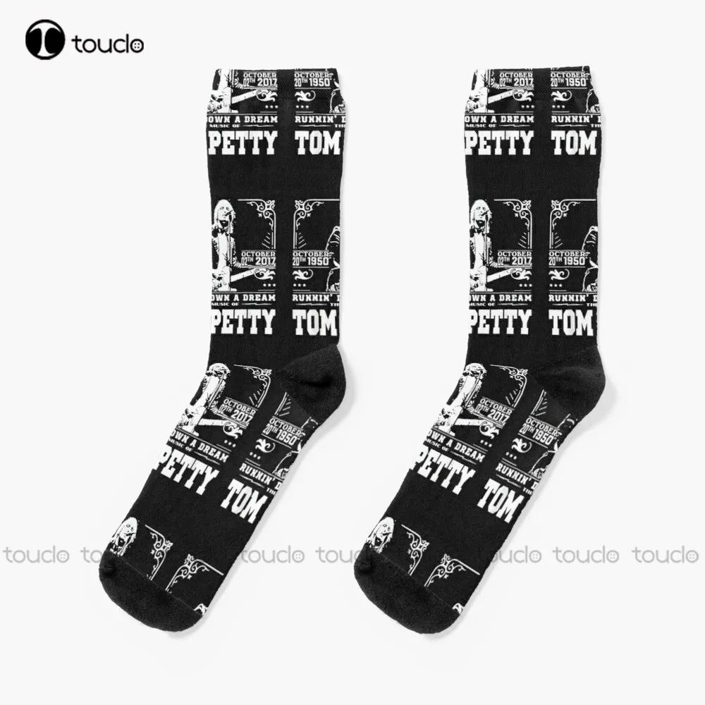 

Vintage Tom Arts Petty Country Music Socks Funny Mens Socks Unisex Adult Teen Youth Socks Christmas Gift Custom Hd High Quality