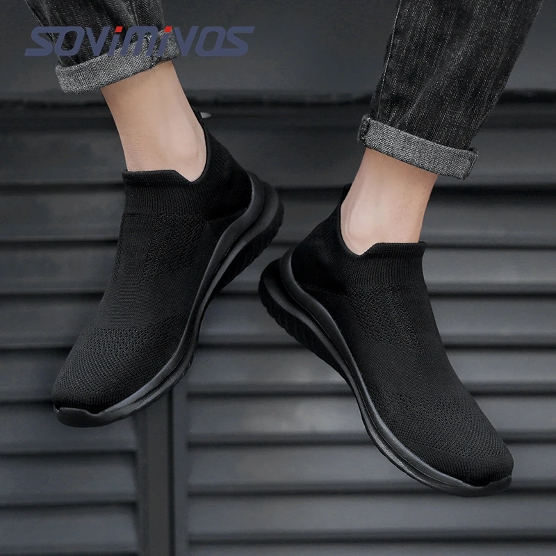 Men Vulcanize Shoes Mesh Women Shoes Lightweight Comfortable Men's Sneakers 2020 Autumn Fashion Slip On Flats Shoes Male Loafers