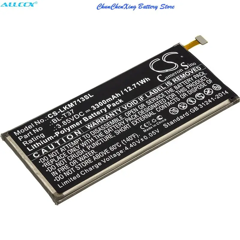 Аккумулятор Cameron Sino 3300 мАч BL-T37 для LG Q Note+ Stylus Alpha Plus Stylus+ L713DL Q710 Q8 2018 Stylo 4 Q815L