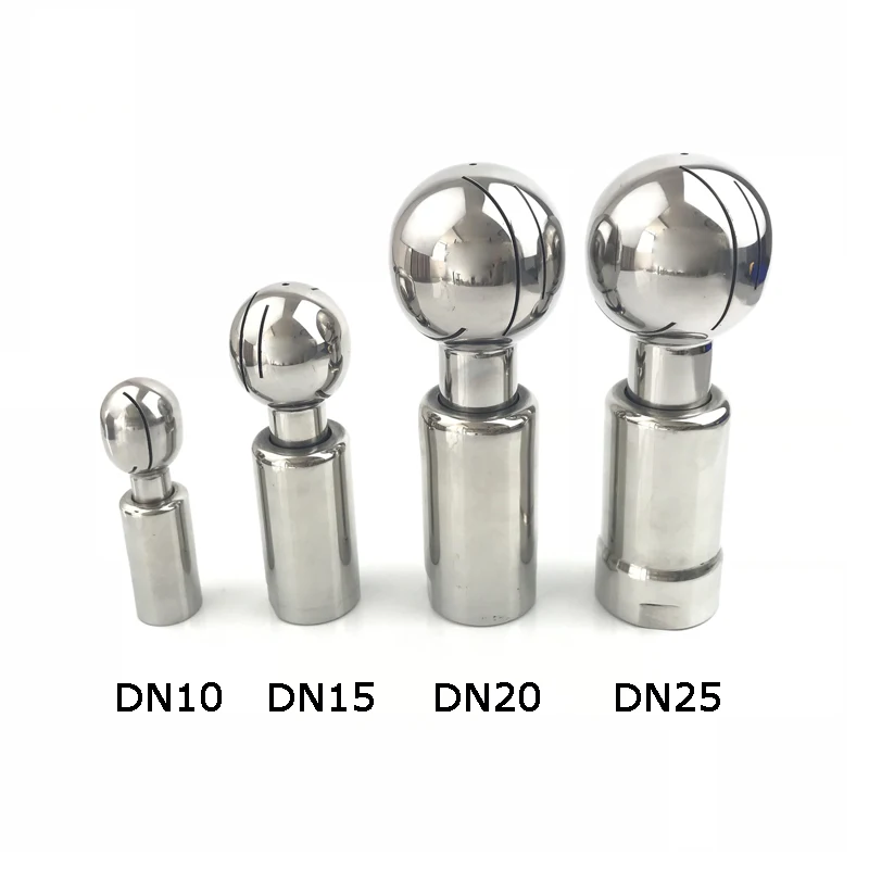3/4&quot BSP DN20 Female Thread 304 Stainless Steel Sanitary Rotary Spray Ball Tank Cleaning