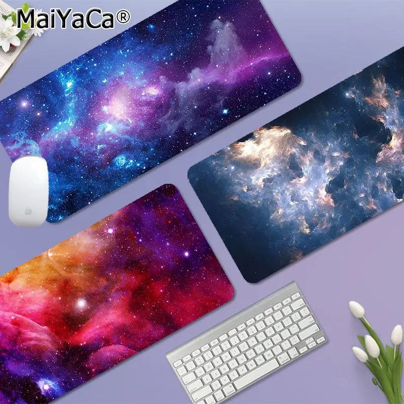 

Игровой коврик для мыши Galaxy, мультяшный Аниме Коврик для клавиатуры и мыши, аксессуары для настольного компьютера, домашний декор