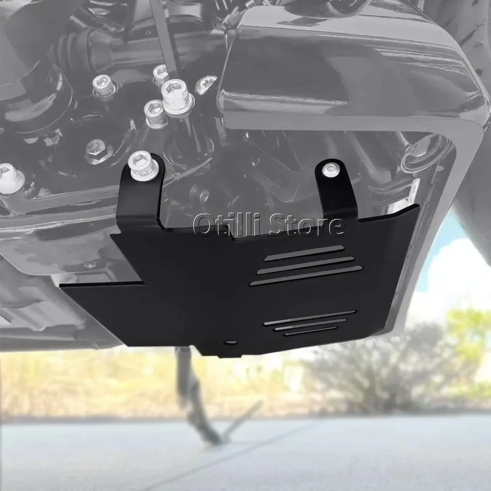 Фото База двигателя Защита шасси Защитная пластина Нижняя новая для CVO Road Glide FLTRXSTSE / Road Glide FLTRX / Street Glide FLH №4