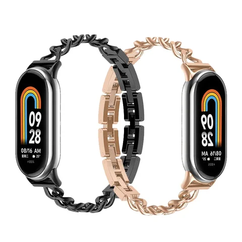 Металлический ремешок для Xiaomi Mi Band 8