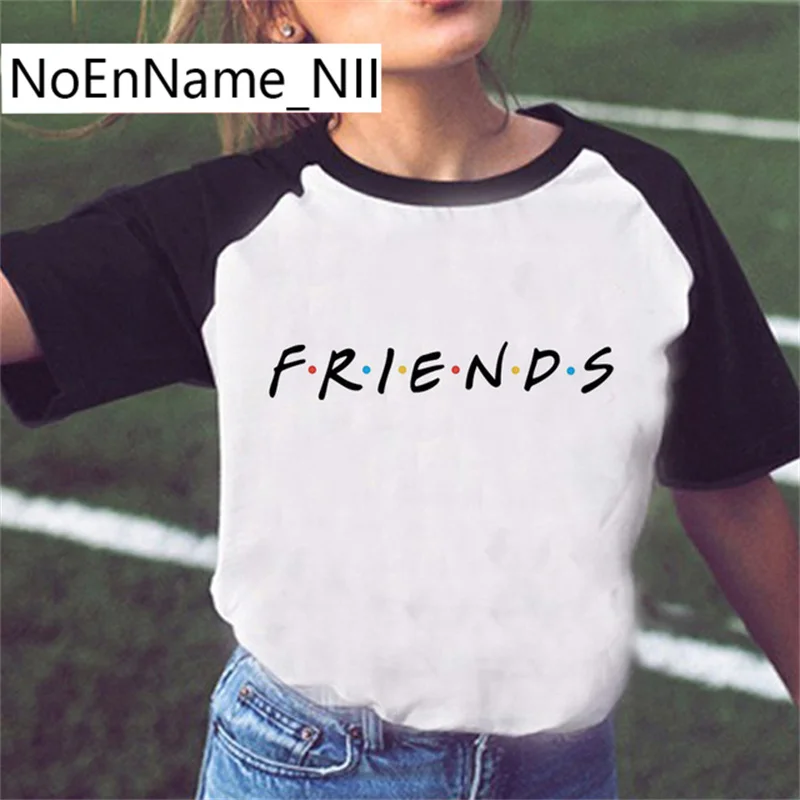 

Friends Tv Show Funny T Shirt Women Harajuku Best Friends Anime T-shirt Ullzang Graphic Tshirt Fashion Top Tees Female 90s