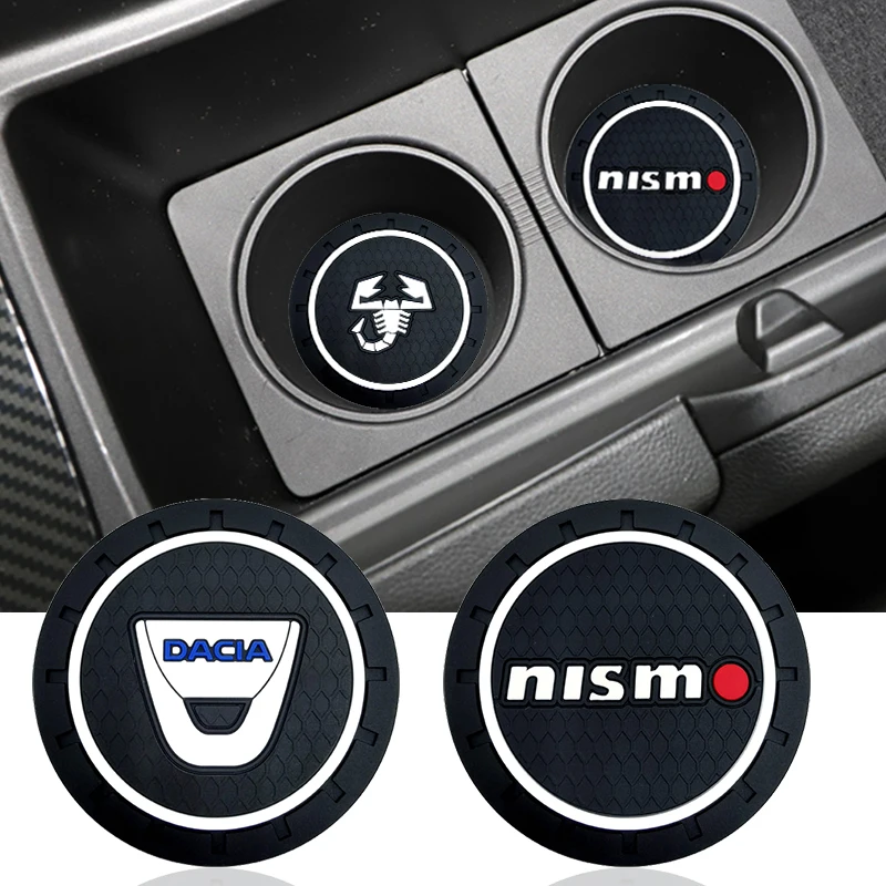 

2pcs Car Coaster Anti-slip Mat Interior Decoration for Lexus Is 220d Nx300h Ct200h Is250 Is300h Is200 Nx Is 250 Car Accessories