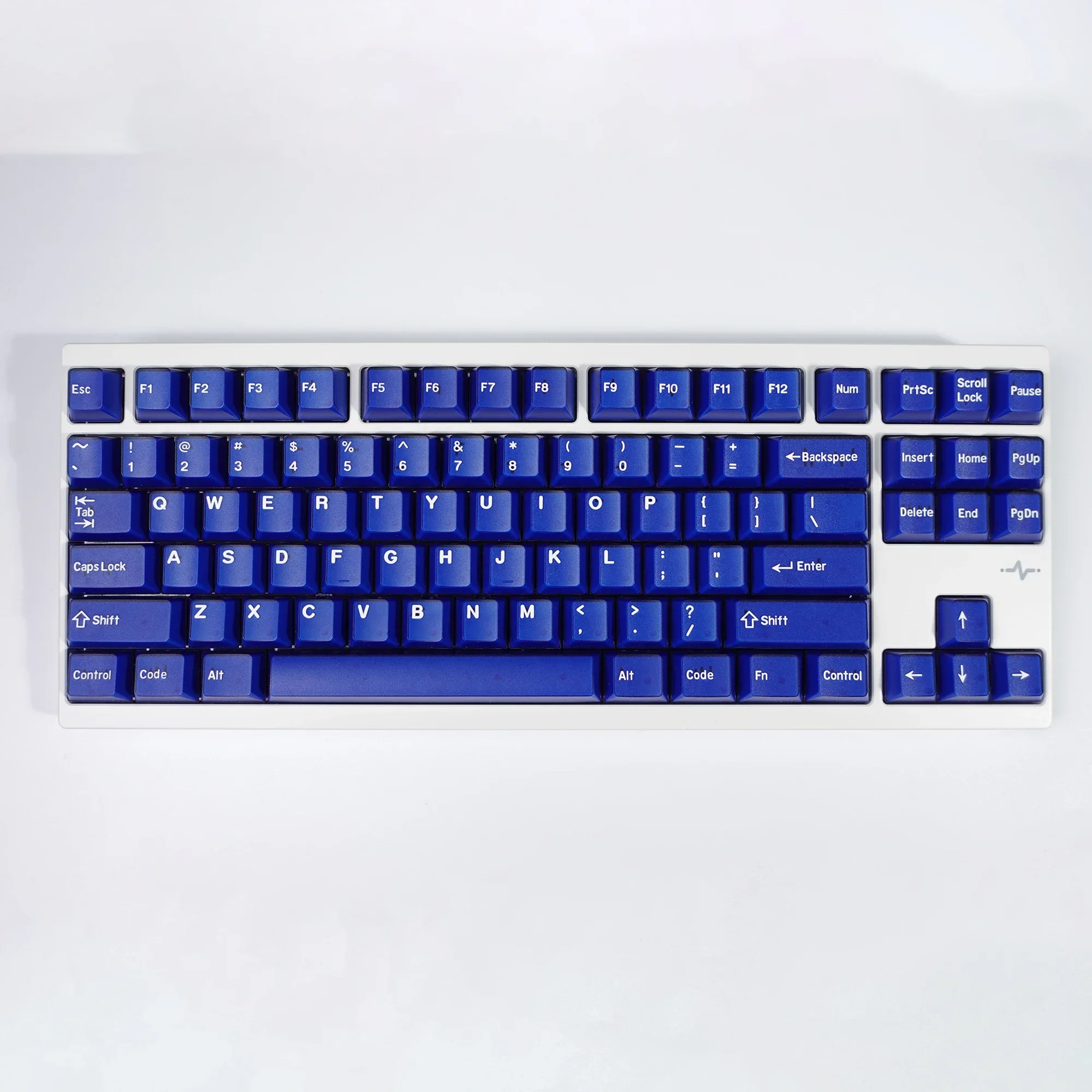 KBDiy 174-клавишные колпачки для клавиш PBT Cherry Profile с синим нефритом игровой