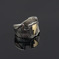 vintage silver color angel wings lightning adjustable ring for men womens engagement wedding ring party jewelry accessories