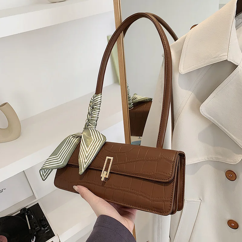 French Bag Women 2022 New Armpit Bag Women's Small Number Women's Fashion Versatile French Stick Bag Korean Women's Shoulder Bag